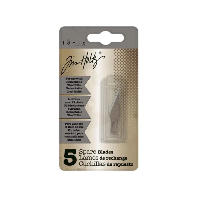 3357E Tonic Studios Tim Holtz Spare Blades Standard Blade knivblade 3356E Retractable craft knife knivblade