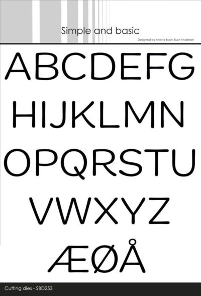 simple-and-basic-die-funky-alphabet-big-letters-sbd253 Alfabet Bogstaver