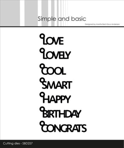 simple-and-basic-die-texts-w-hanger-english-sbd257 tekster