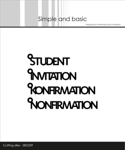 simple-and-basic-die-texts-w-hanger-danske-tekster-2-sbd259 Konfirmation Nonfirmation Student Invitation