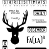 CS140 Elizabeth Craft Designs clearstamp December Moments stempel stempler rensdyr reindeer christmas julestempler stjerner