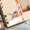 CS177 Elizabeth Craft Designs clearstamp Sidekick Stamps 2 stempel stempler ugedagene