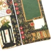 CS275 Elizabeth Craft Designs clearstamp Peace & Joy stempel stempler juletekster jolly x-mas new year