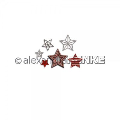 D-AR-Ba0175 Alexandra Renke die Nested Star Frame stjerner julestjerner