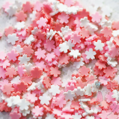 DMCS4438 Dress My Craft Shaker Slices Pastel Sakura kirsebærblomster