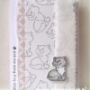 EC0172 Marianne Design clearstamp Eline's Kittens feline cat katte killinger stempel stempler meow life is better with a cat tabby cat