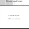 SBC040 Simple and Basic clearstamp Smil det smitter :-) smiley emoji stempel stempler