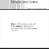 SBC097 Simple and Basic clearstamp Citat Piet Hein stempel stempler