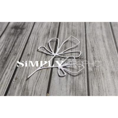 SG-D489 Simply Graphic die Fleur Double blade blomster