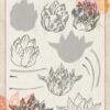 TC0852 Marianne Design clearstamp Tiny's Layered Tulip tulipaner stempel stempler