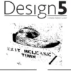 D5C063 Design5 clearstamp Exit Release stempel stempler dør håndtag mixed media