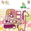 DDD025 Nellie Snellen Dada dies Giraffe in Car cutting die giraf bil børne motiver