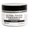 EPL45700 Embossing Powder Ultra Thick Clear Jar emossing pulver klar gennemsigtig tyk ekstra grynet