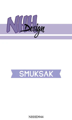 NHHD944 NHH Design die Smuksak banner tekster