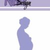 NHHD950 NHH Design die Pregnant gravid silhuette gravid kvinde mave
