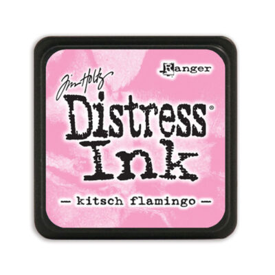 TDP77244 Distress Mini Ink Tim Holtz Kitsch Flamingo lyserød stempelsværte pink