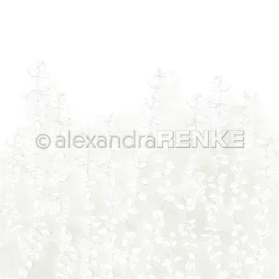10.3024 Alexandra Renke Design Paper Teaworld - Tea Plant on Dewgreen karton papir