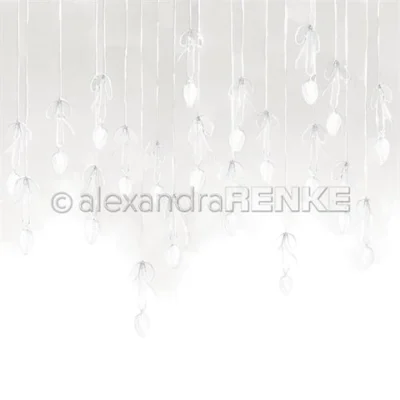 10.3025 Alexandra Renke Design Paper Teaworld - Tea Strainers on Mudcolor karton papir