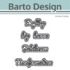 barto-design-dies-mini-ord Bryllup Hip Hurra Jubilæum Nonfirmation