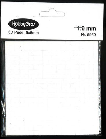 5960 HobbyGros 3D puder 1 mm.