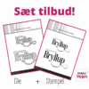 SBD274 SBC147 stempel cutting die tillykke med jeres bryllup tekster