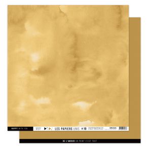 Frorilèges karton papier jaune safran karry gul design FDPU12015 no 19 nr, 19