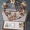 BLD1557 BY Lene die Flowerframe cutting die stedmoder blomster stedmor krans