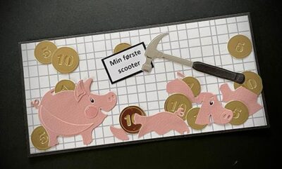 BLD1560 BY Lene die Piggy Bank cutting die sparegris mønter