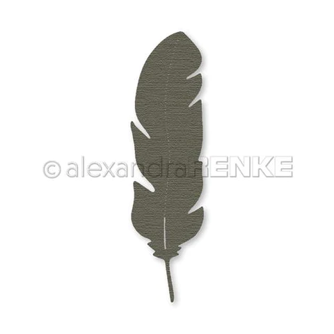 D-AR-Ba0342 Alexandra Renke die Feather 4 cutting die fjer dun