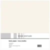 SBB001 Simple and Basic Basic Paper - Ivory Matte karton mat elfenben creme