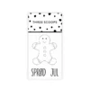 TSSL1133 Sprød jul stempel Kagemand Gingerbreadman