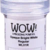 WL01R WOW! Embossing Powder Opaque Whites - Bright White - Regular hvidt embossingpulver
