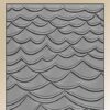 ble1007 by lene embossing folder Waves Bølger Hav