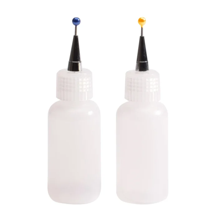 1009-005 Vaessen Creative Fine Tip applicator bottles 0,7 mm. 2 stk. limflasker limbeholder ultraskarp