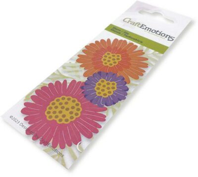 115633/0294 CraftEmotions die Dried Flower 1 3D blomster cutting die margueritter