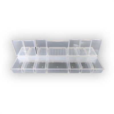 hobbygros-storage-plastic-storage-box-ss103 (2) Opbevaringsbokse låg Shakerfyld Scrapopbevaring Scraprester Inddeling Overblik