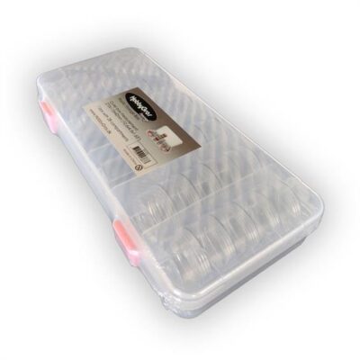 hobbygros-storage-plastic-storage-box-ss105 Opbevaringsbokse låg Shakerfyld Scrapopbevaring Scraprester Inddeling Overblik