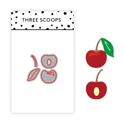 TSCD0247 Kirsebær die Three Scoops Frugtbakker Vejbod