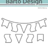 135044 Barto Design Dies Party Banner bannere flag