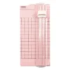 2137-061 Vaessen Creative • Mini Paper Cutter 6.5x15.3cm Pink papirtrimmer skæremaskine papirklipper paper cutting skæretrimmer skæreplotter pink lyserød mini