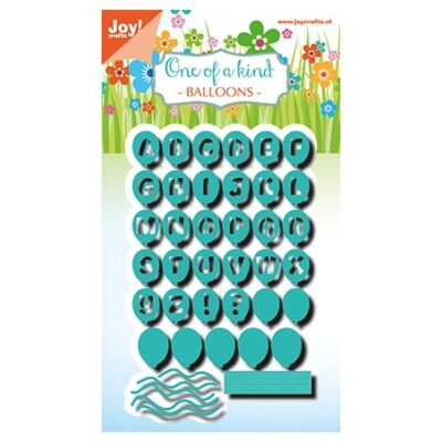6002/1211 JOY! Crafts One of a Kind Balloons balloner med alfabet alphabet balloons
