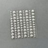 simple-and-basic-enamel-dots-metallic-silver-matte-sba029 Sølv halvperler