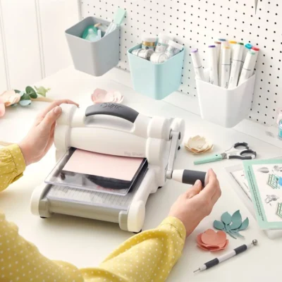 660200 Sizzix Big Shot Machine White Gray skæremaskine maskine til cutting dies