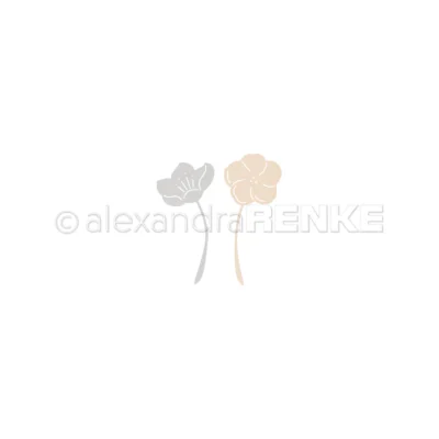 D-AR-FL0228 Alexandra Renke die Quince Blossom set blomster cutting dies