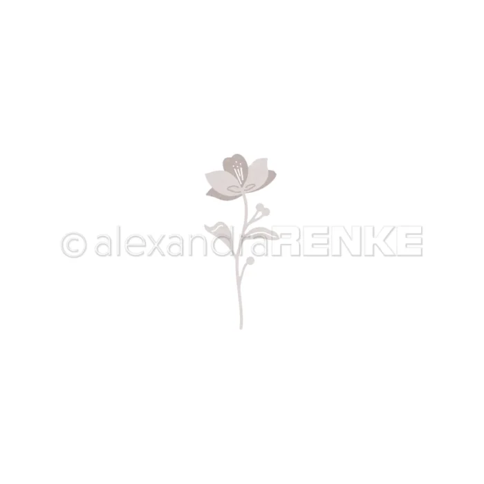 D-AR-FL0236 Alexandra Renke die Intertwined Apple Blossom I blomster cutting die