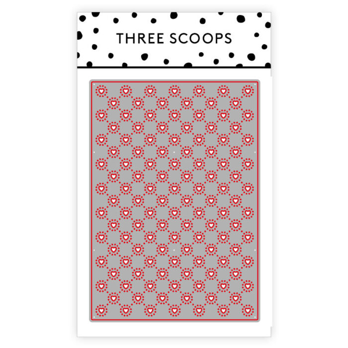 TSCD0155 Three Scoops die Hjerte Baggrund baggrundsdie hjerter