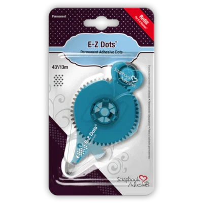 01203-6 E-Z Runner - REFILL - DOTS - Permanent Adhesive dobbeltklæbende tape