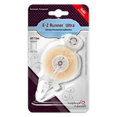 01235-6 E-Z Runner - REFILL - ULTRA - Permanent STRONG Adhesive tape dobbeltklæbende ultra stærk