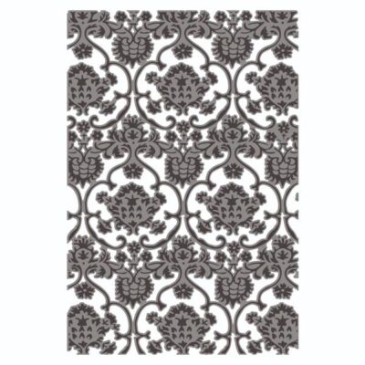 666388 Sizzix Tim Holtz Multi Level Embossing Folder Tapestry tapet damask struktur præge karton papir