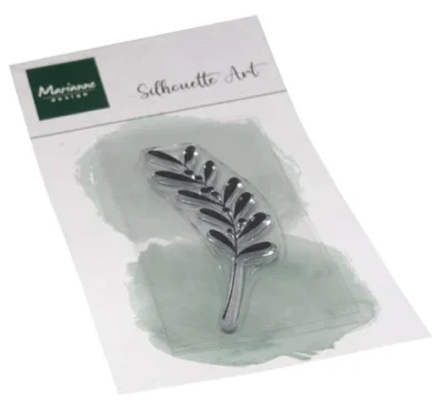 CS1143 Marianne Design clearstamp Silhouette Art Mistletoe mistelten grene